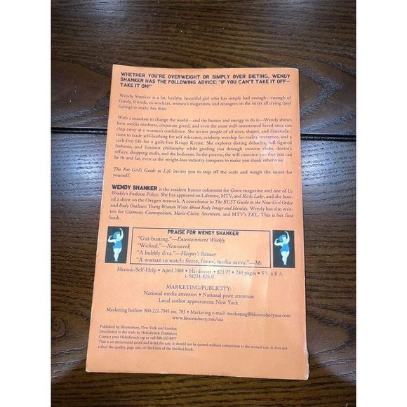 The Fat Girl's Guide to Life by Wendy Shanker (2005, Paperback) - Picture 2 of 2